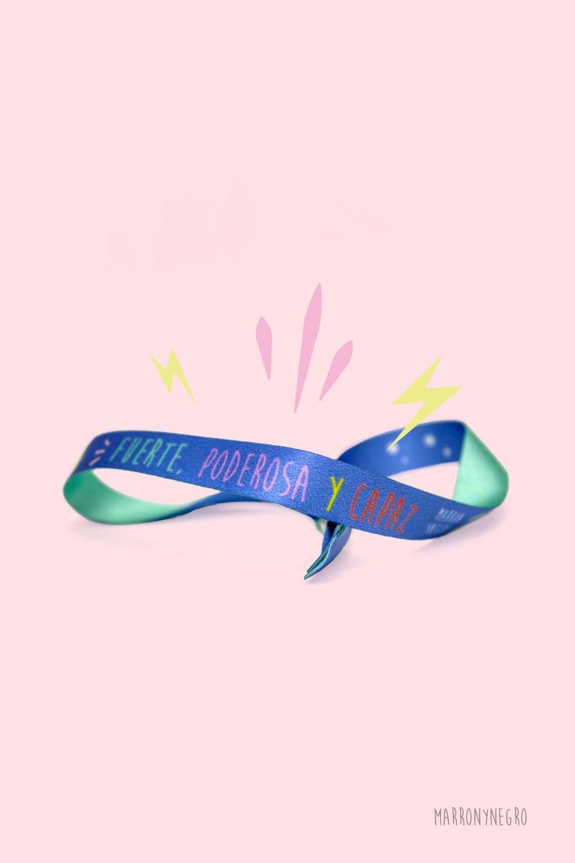 Pulsera Fuerte, Poderosa y Capaz