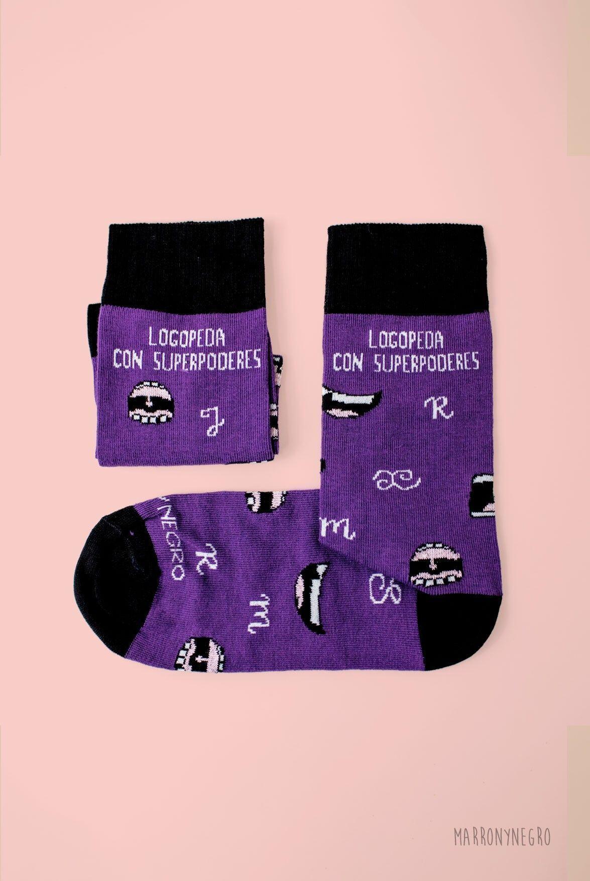 Calcetines Logopeda con Superpoderes