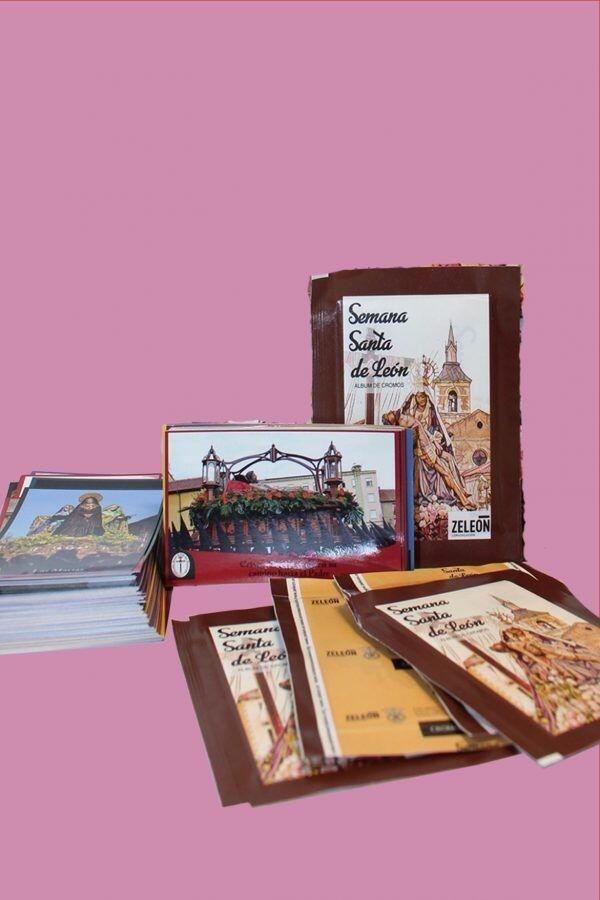 20 Sobres de cromos de la Semana Santa de León