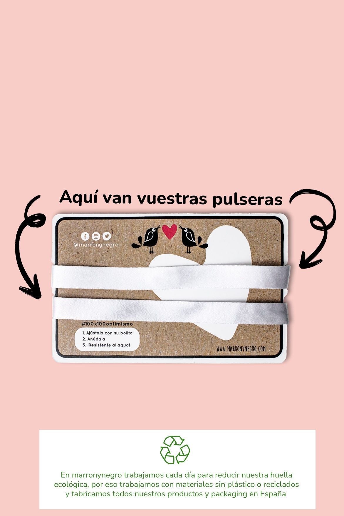 Pack 2 Pulseras Te quiero mucho como la trucha al trucho