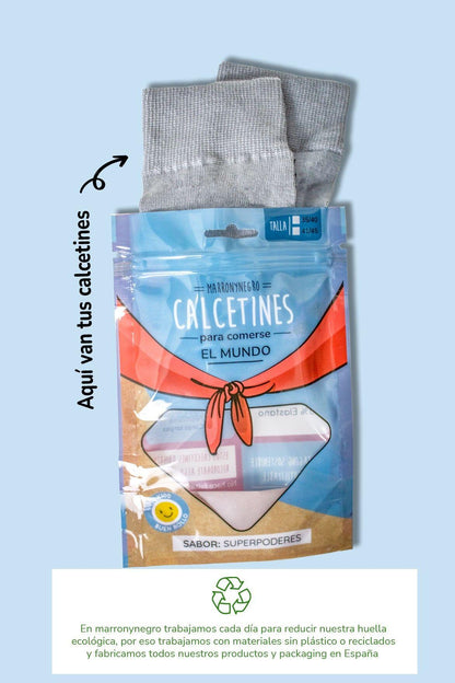 Calcetines Informátic@ con superpoderes