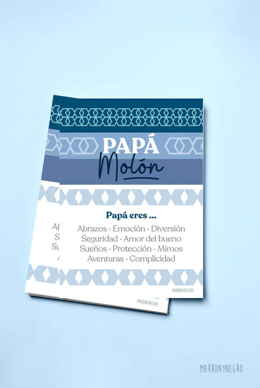Postal Papá Molón
