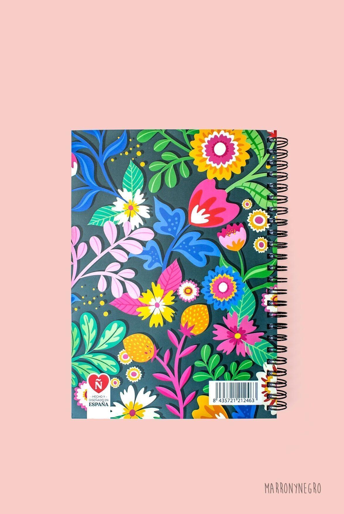 Cuaderno Viva la vida + Pegatinas