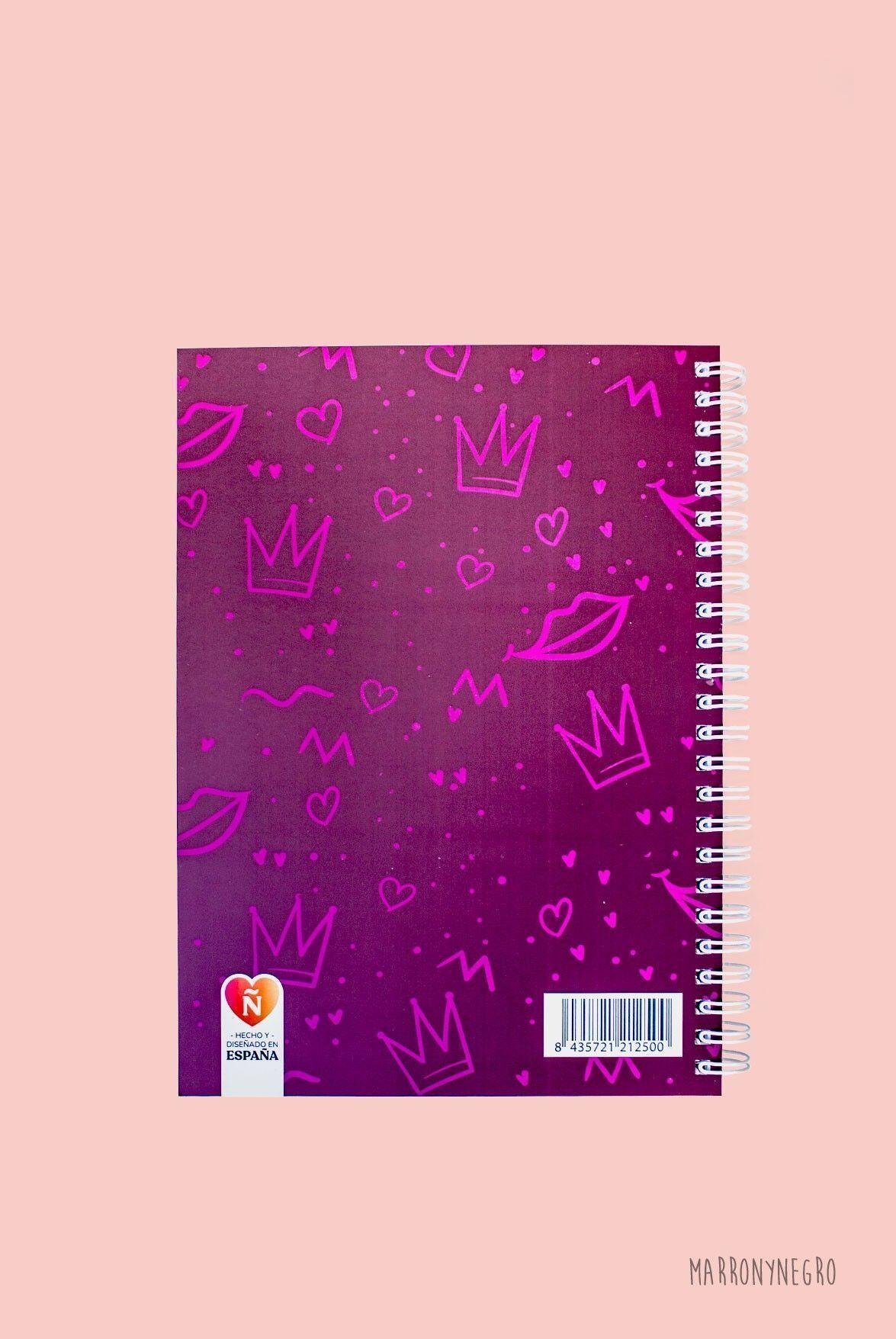 Cuaderno Aventuras de una Drama Queen + Pegatinas