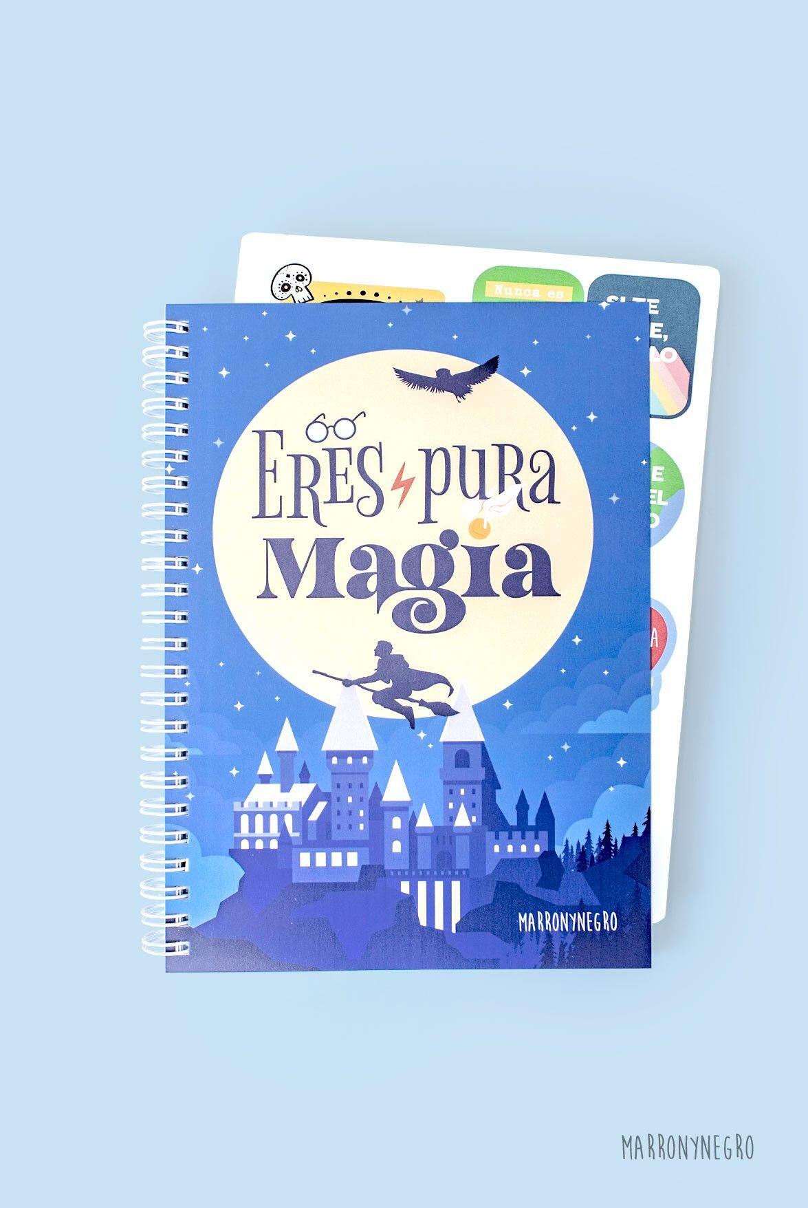 Cuaderno Eres pura magia + Pegatinas