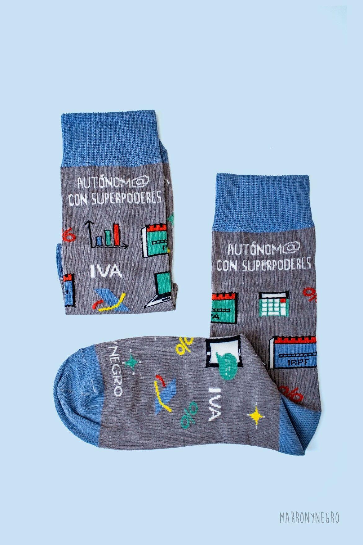 Calcetines Autónomo con superpoderes