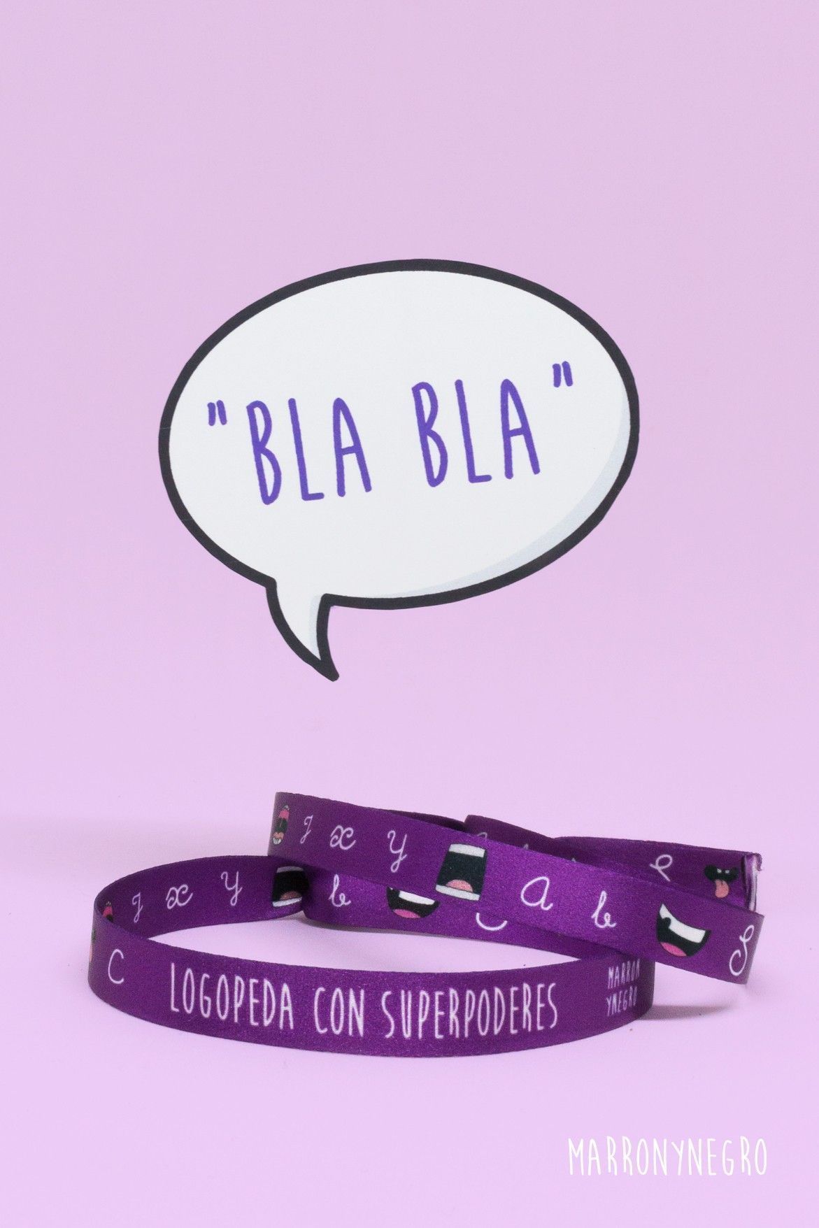 Pulsera Logopeda con superpoderes