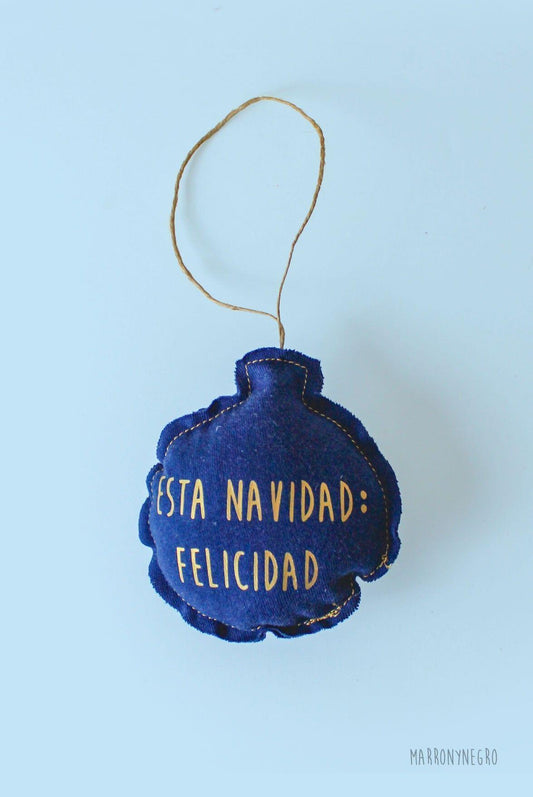 Adorno Esta Navidad: felicidad