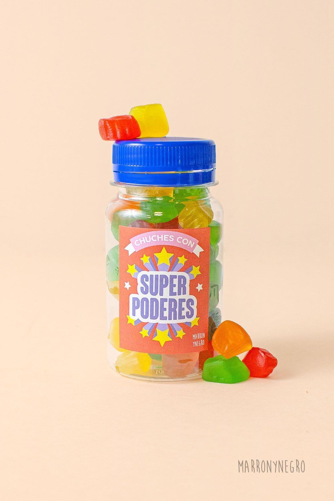 Pildorero Chuches con superpoderes