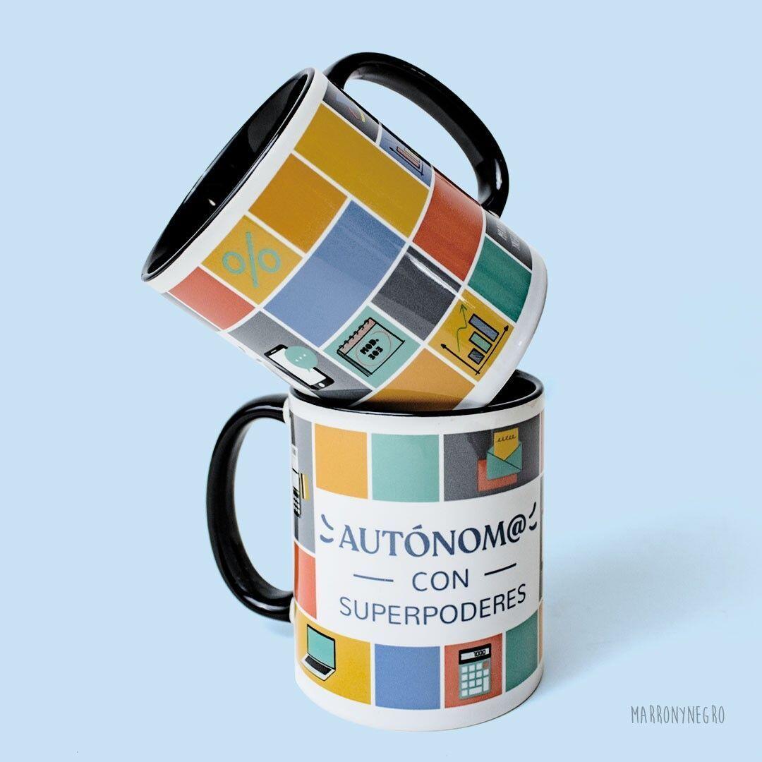 Pack taza Autónomo con superpoderes