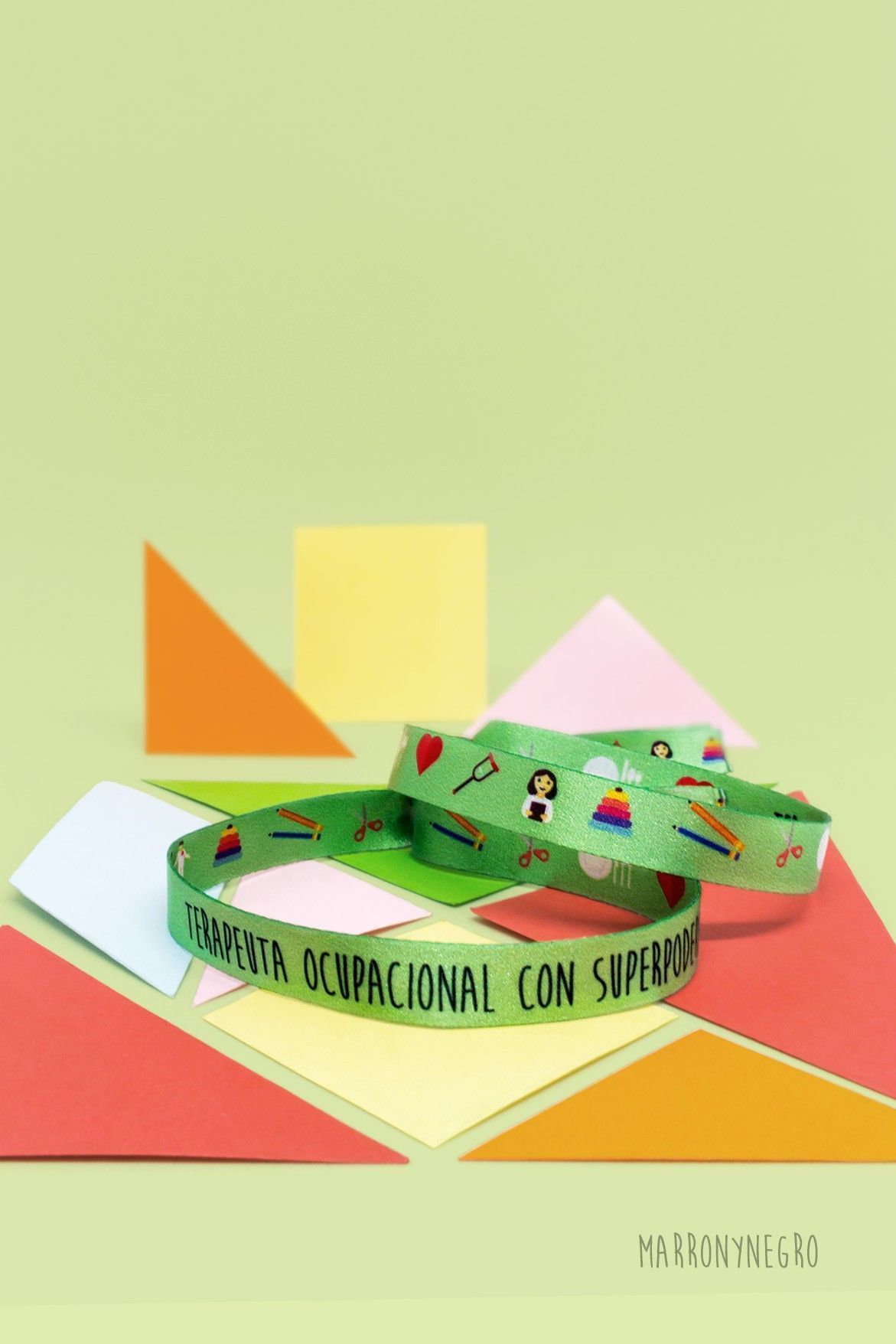 Pulsera Terapeuta Ocupacional con superpoderes