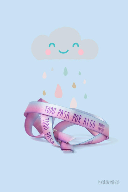 Pulsera Todo Pasa por Algo