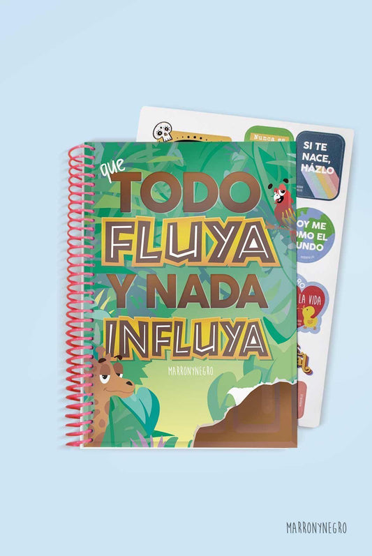 Cuaderno Que Todo Fluya Y Nada Influya (copia)