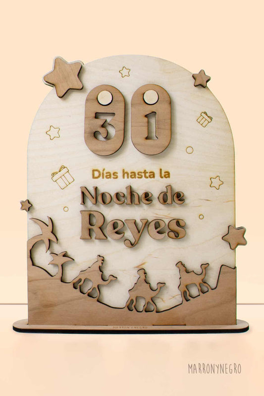 Cuenta Atrás Noche de Reyes en Madera