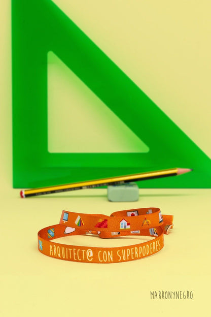Pulsera Arquitect@ con superpoderes