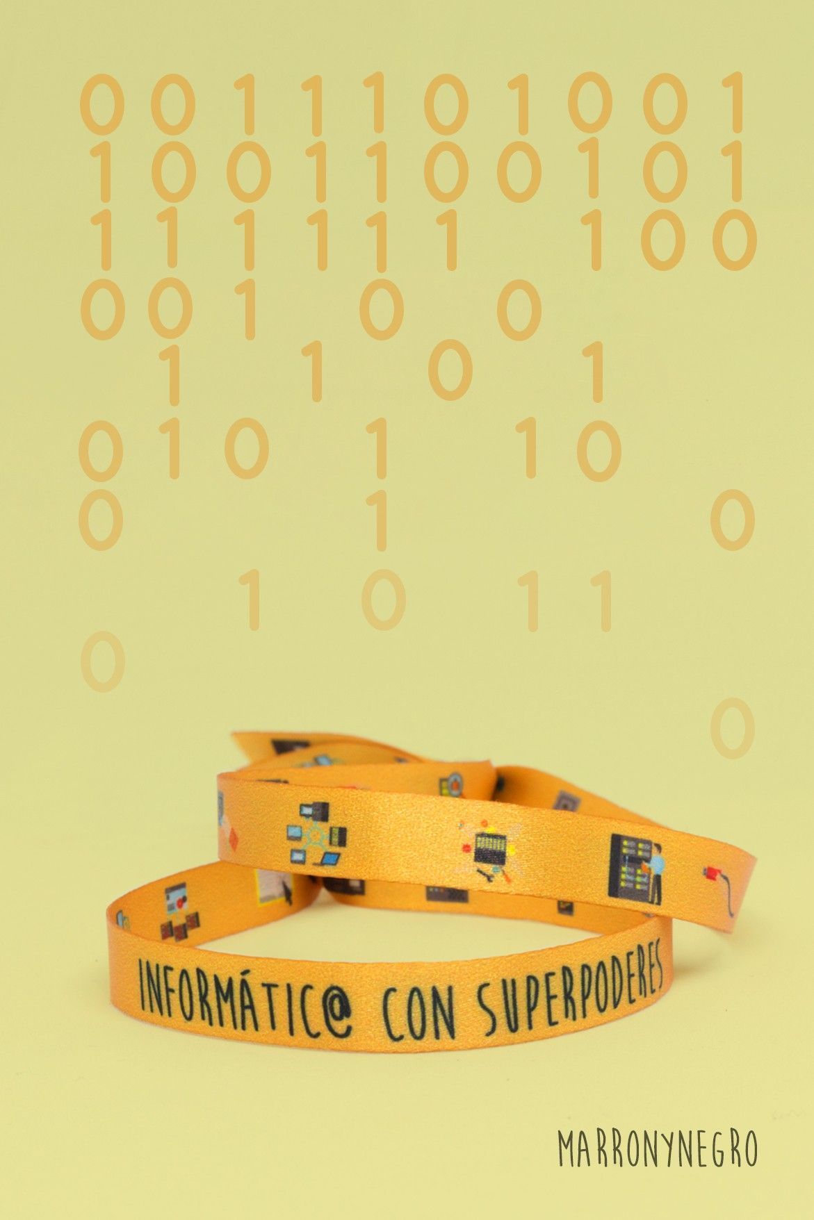 Pulsera Informátic@ con superpoderes