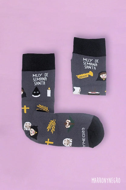 Pack Combo Calcetines Viva España + Muy de Semana Santa