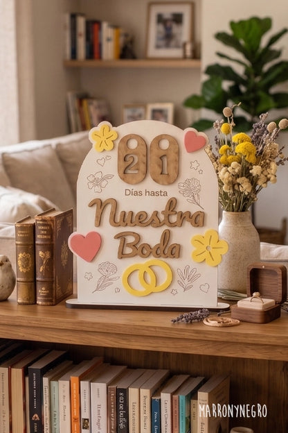 Cuenta Atrás Boda Blanco