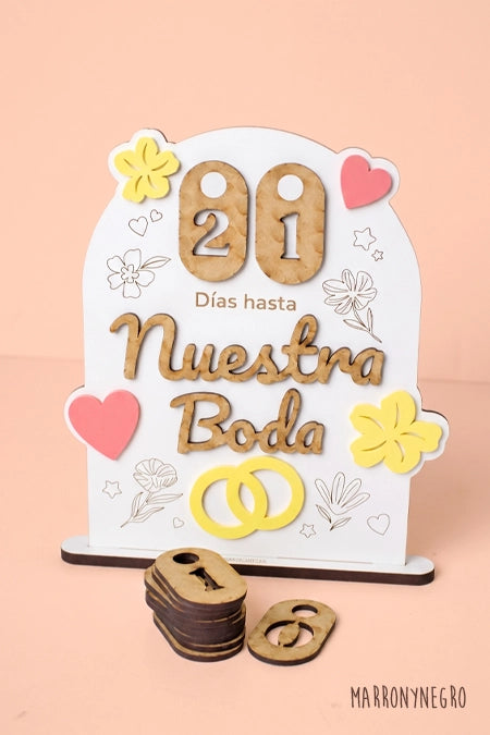 Cuenta Atrás Boda Blanco