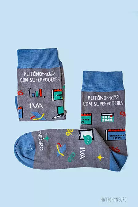 Calcetines Autónomo con superpoderes