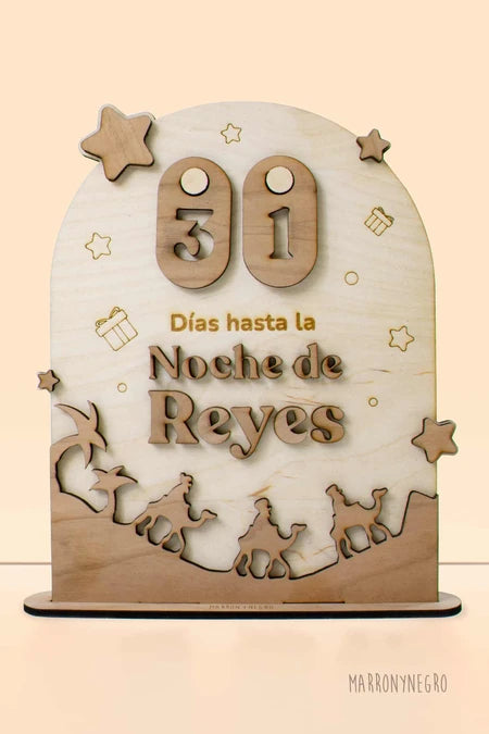 Cuenta atrás Reyes Magos de Madera
