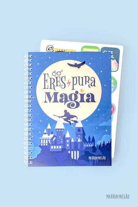 Cuaderno Eres pura magia + Pegatinas