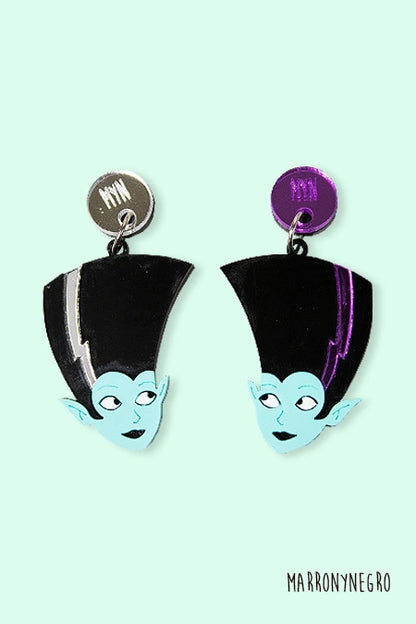 Pendientes Metacrilato Halloween - Pajareria Transilvania