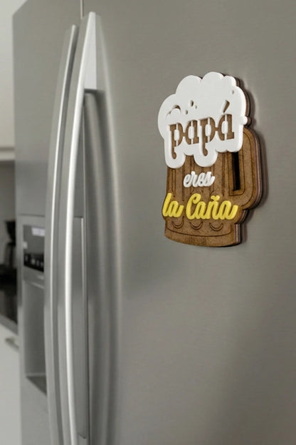Imán Papá eres la caña