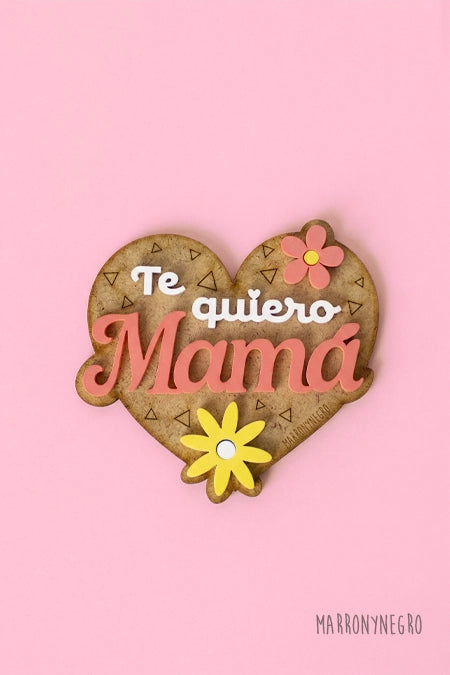 Pack Te Quiero Mamá + Imán