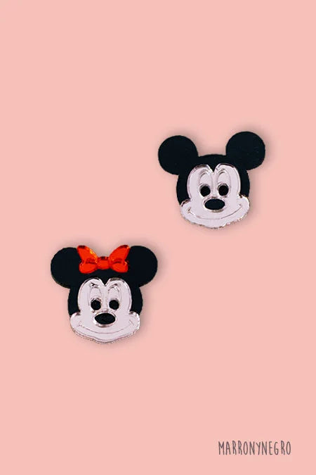 Pendientes Mini Mickey y Minnie