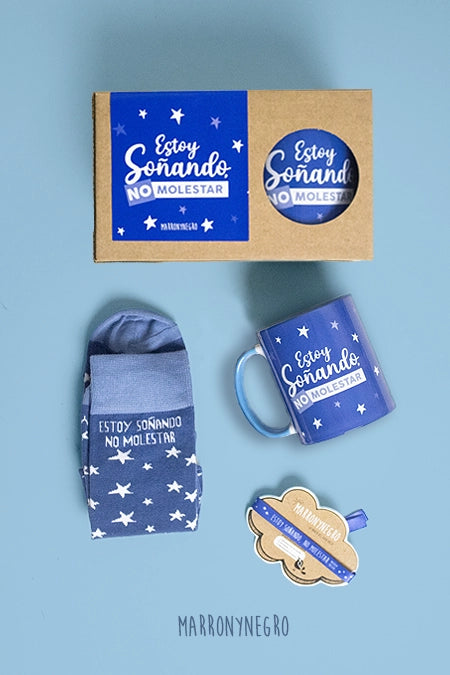 Pack Taza Estoy Soñando No Molestar