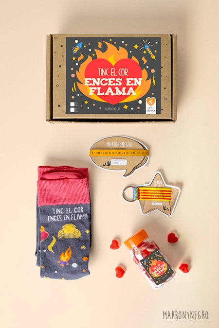 Pack Fallas “Tinc el cor ences en flama”