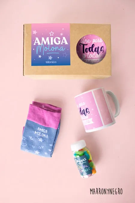 Pack Taza Amiga Molona