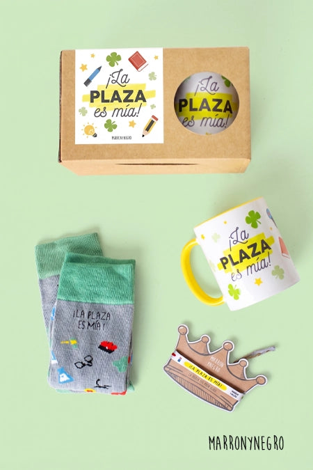 Pack Taza oposiciones La Plaza es Mía