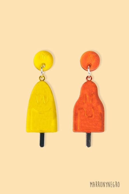 Pendientes Metacrilato Fantasmicos