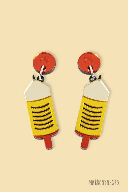 Pendientes Metacrilato Mikolapiz