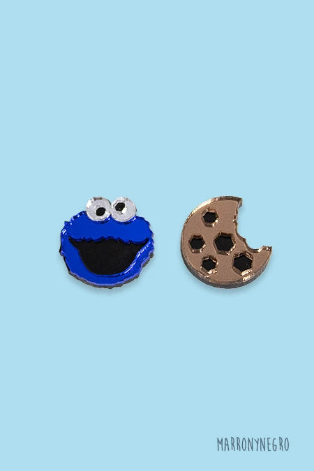Pendientes mini Monstruo de las Galletas
