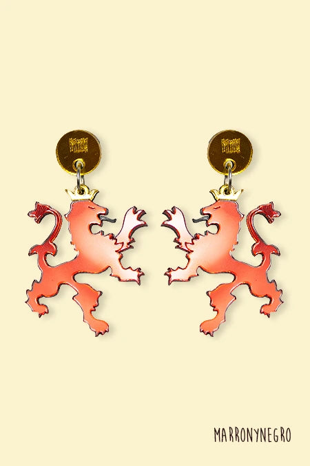 Pendientes Metacrilato León