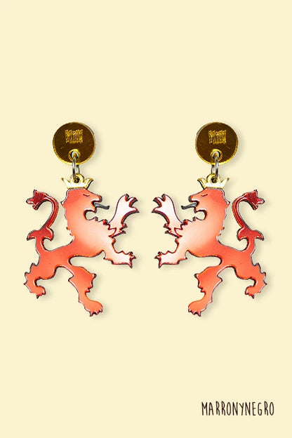 Pendientes Metacrilato León
