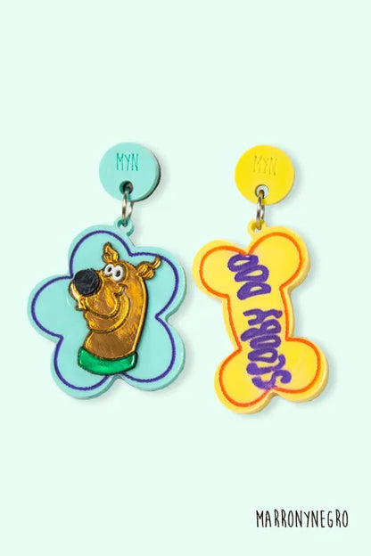 Pendientes Metacrilato Halloween - Scooby Doo