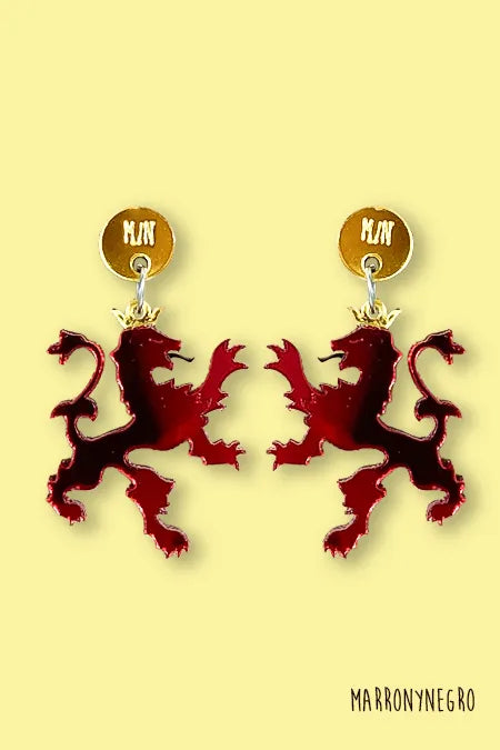 Pendientes Metacrilato León