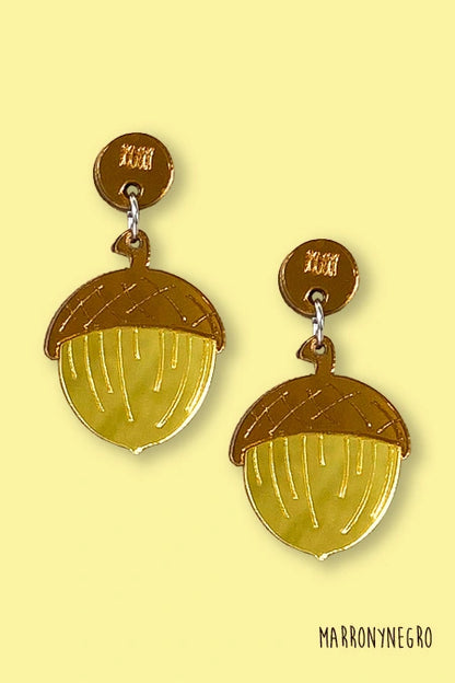 Pendientes Metacrilato Bellotas