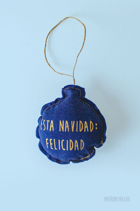 Adorno Esta Navidad Felicidad