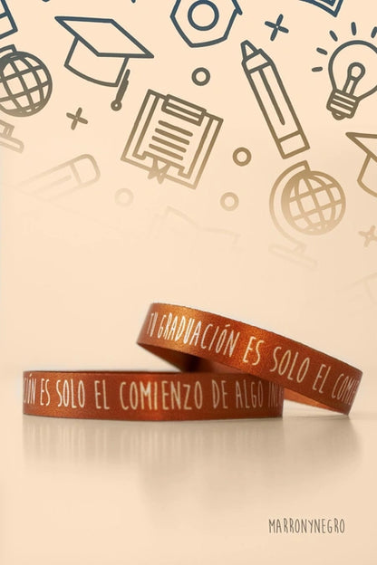 Pack Especial: 10 Pulseras de Graduación