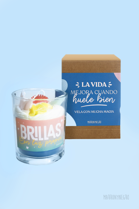 Vela Brillas Con Luz Propia