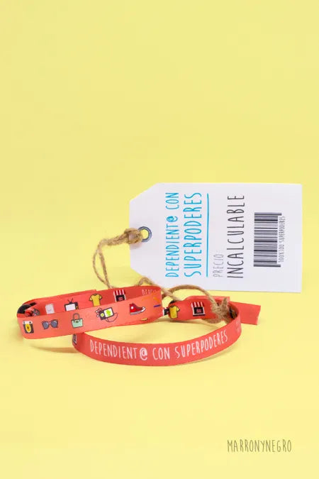 Pulsera Dependient@ con superpoderes