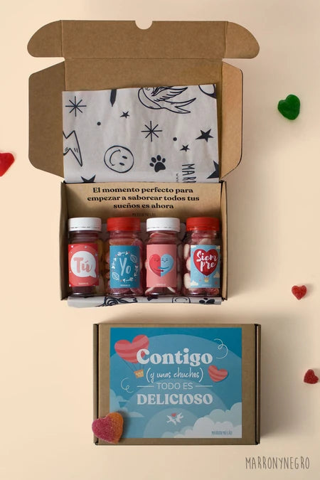 Pack Chuches Contigo (y unas chuches) Todo Es Delicioso