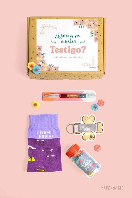 Pack ¿Quieres Ser Mi Testigo? - Chica