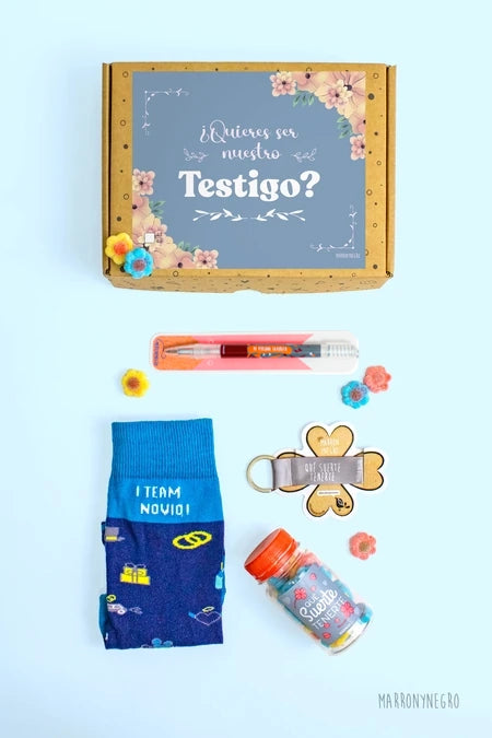 Pack ¿Quieres Ser Mi Testigo? - Chico