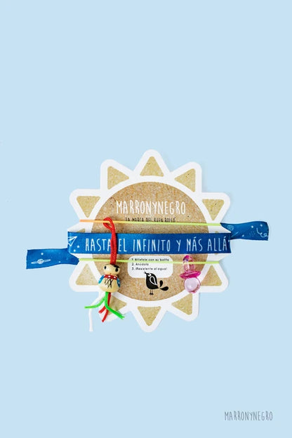 Pack 3 Pulseras de la Suerte Hasta el infinito y más allá